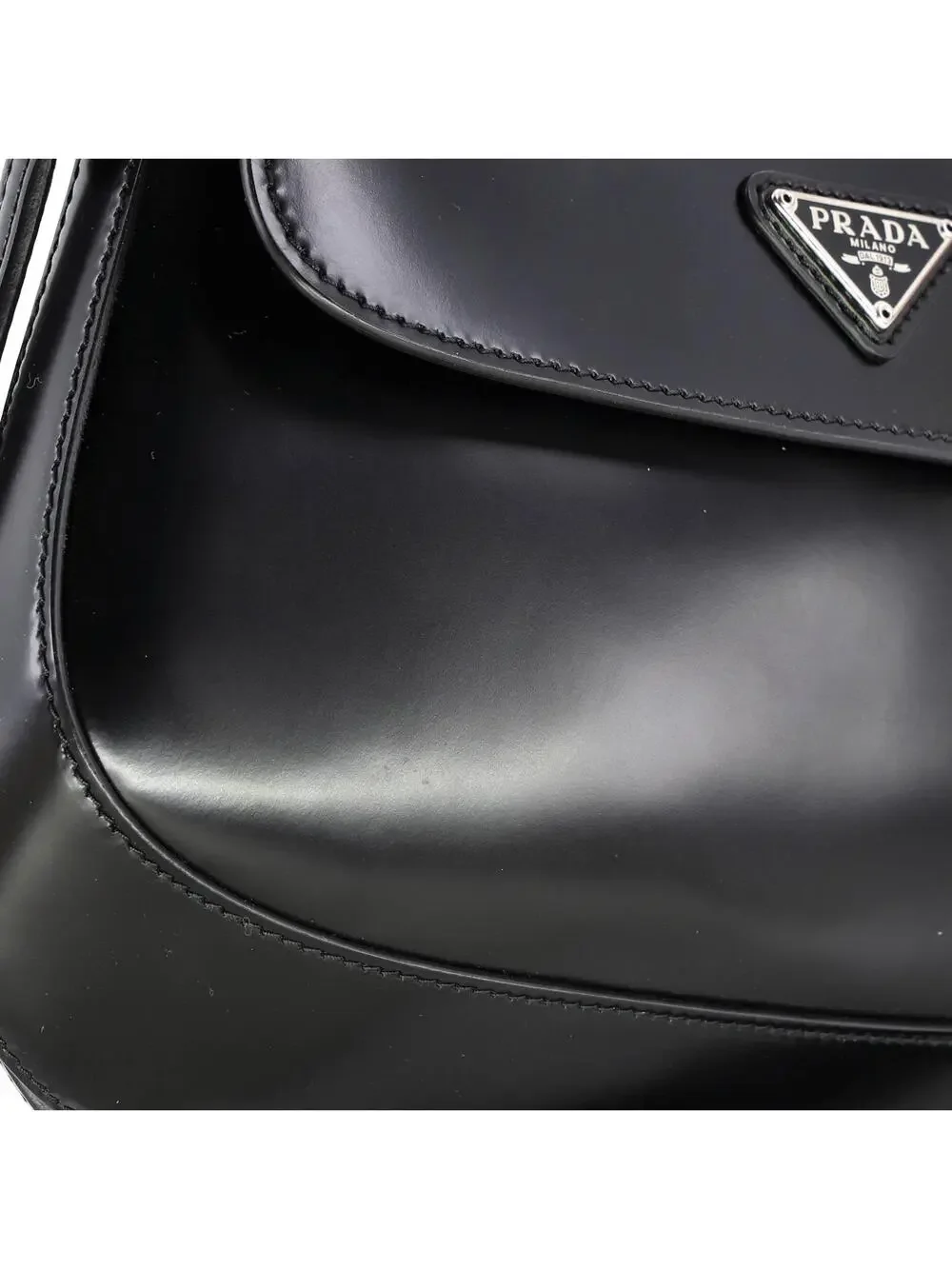Prada Cleo Flap Shoulder Bag Spazzolato #237108P21B